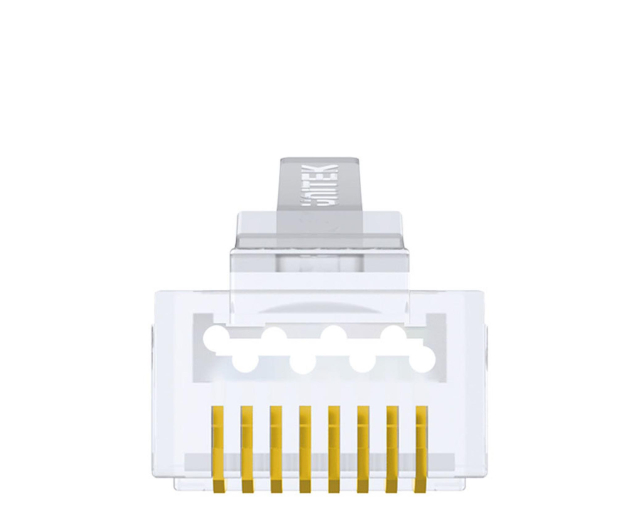 Unitek Wtyk modularny Pass-Through RJ45 Cat. 7, 50szt. - 1348617 - zdjęcie 2
